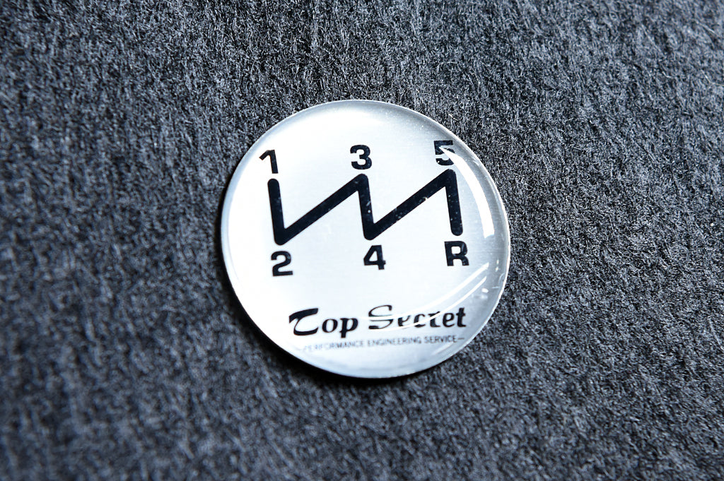 Top Secret Shift Pattern Sticker