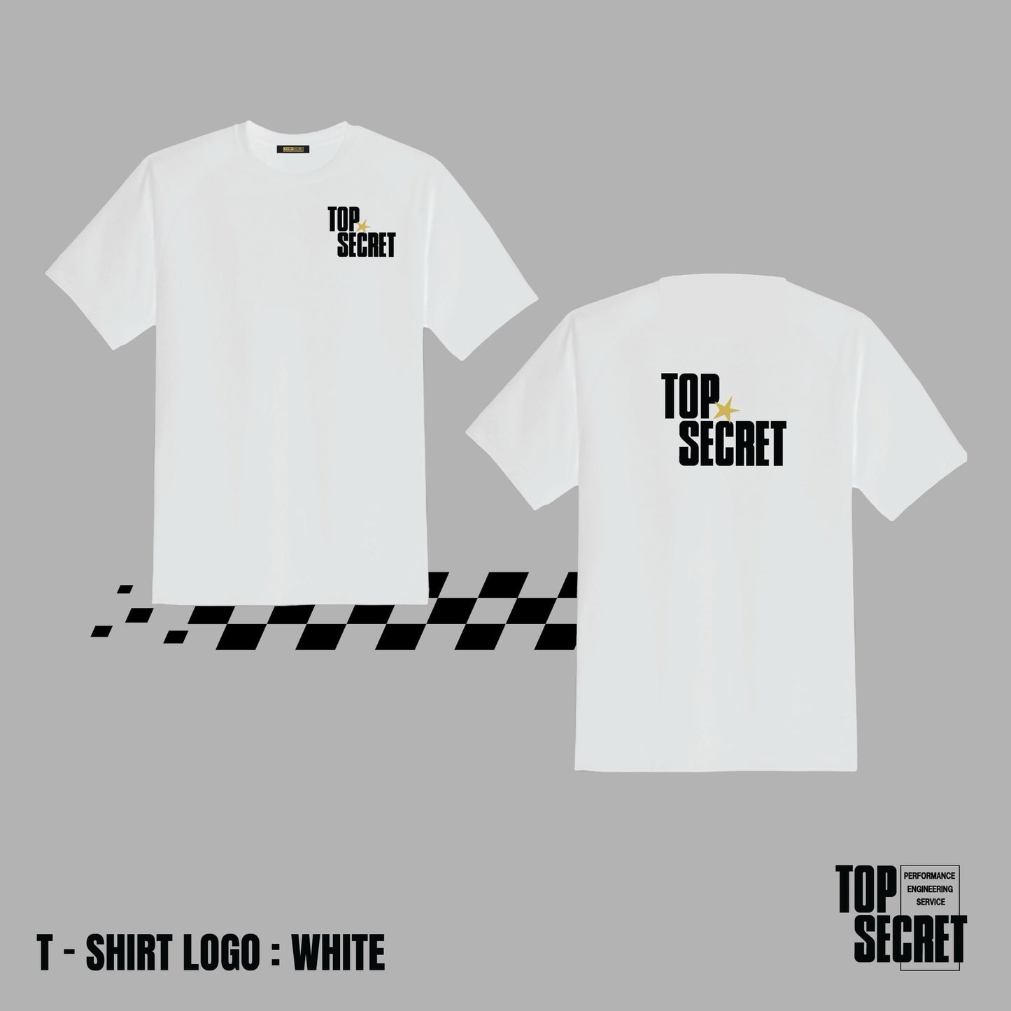 TopSecret - Basic T-Shirt - White