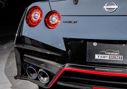R35 GT-R - Rear Bumper Side Fin