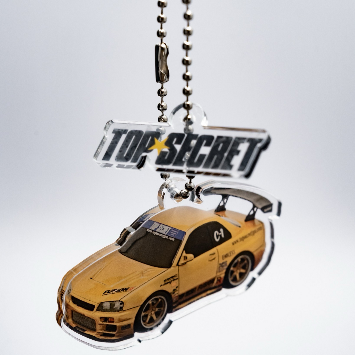 TopSecret - R34 GT-R Keychain