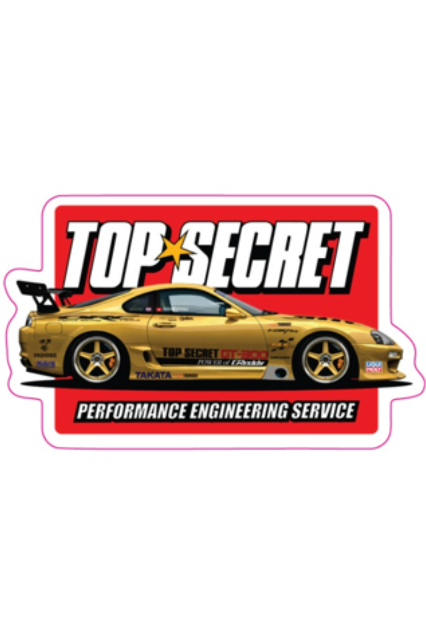 TopSecret Thailand - (20.) Supra Red Sticker