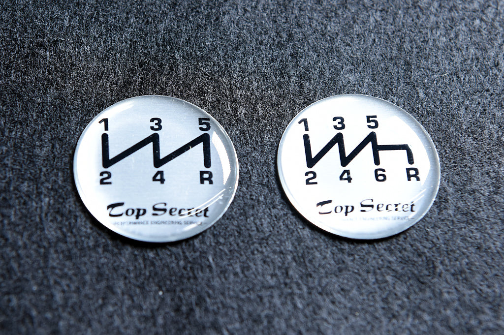 Top Secret Shift Pattern Sticker