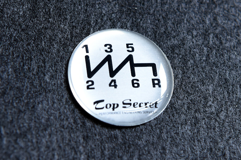 Top Secret Shift Pattern Sticker