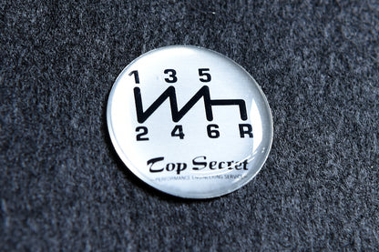Top Secret Shift Pattern Sticker