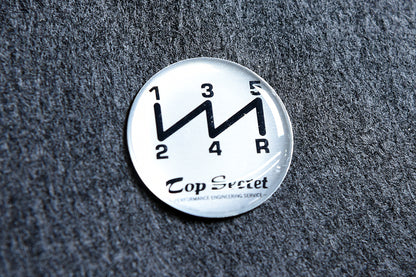 Top Secret Shift Pattern Sticker