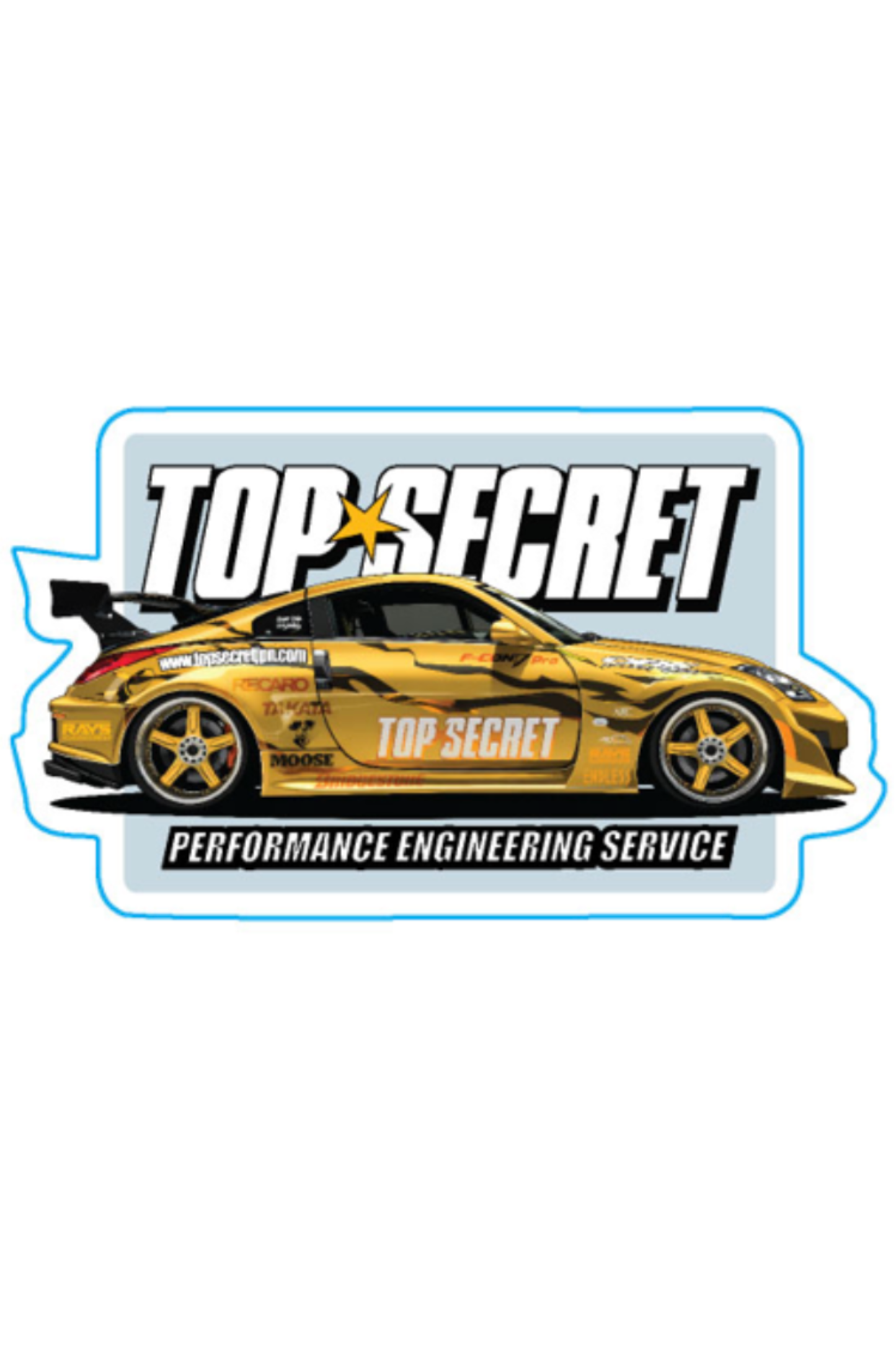 TopSecret Thailand - (32.) 350Z Gray Sticker