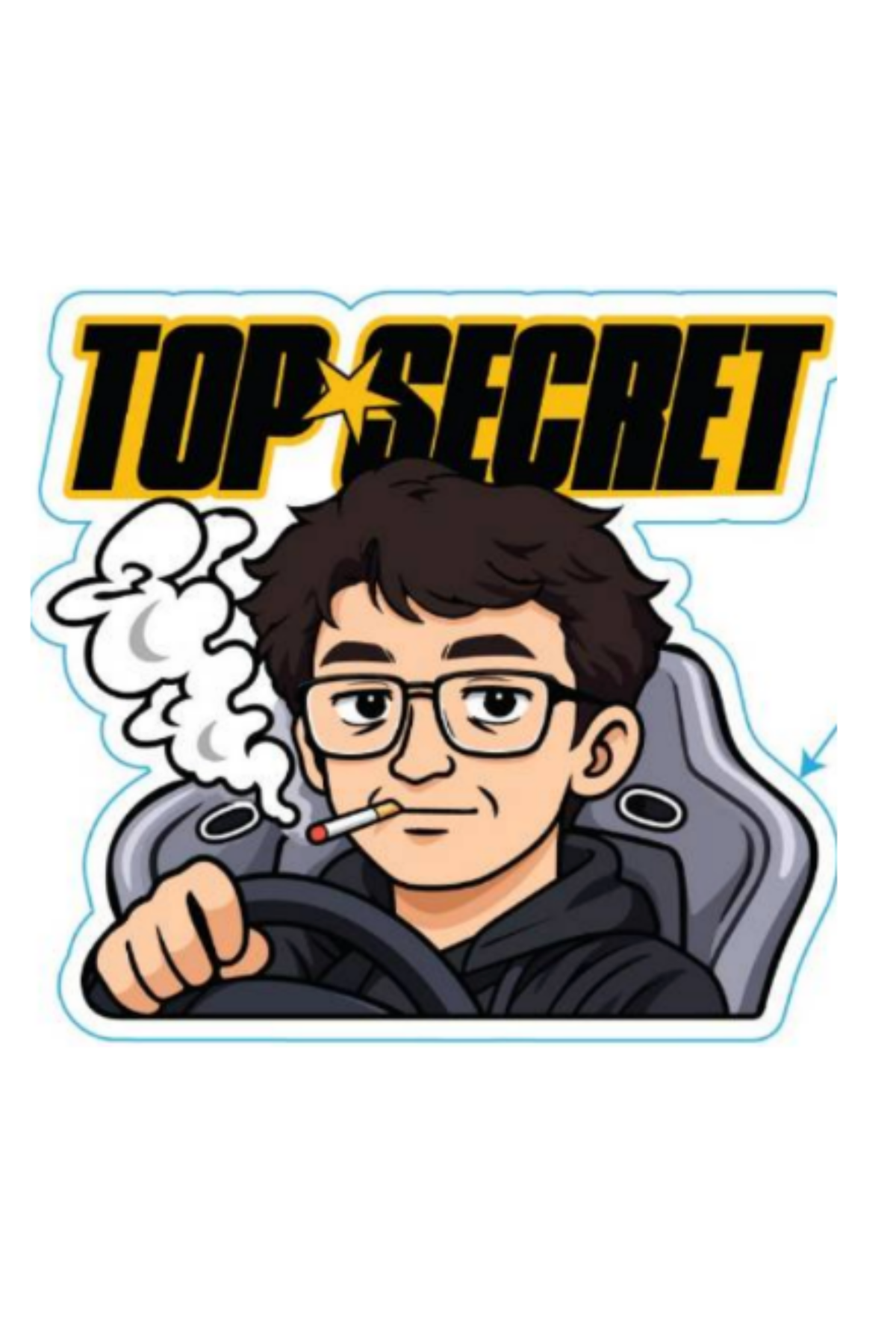 TopSecret - Smoky Nagata Sticker