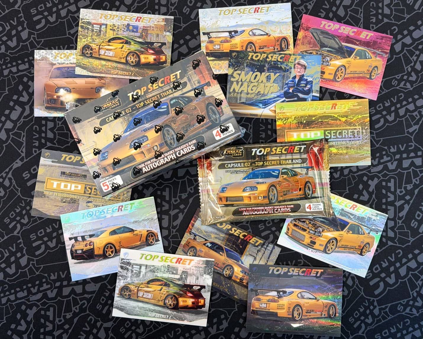 TopSecret - Tarmac Cards BOX - Capsule 02 - 20 cards