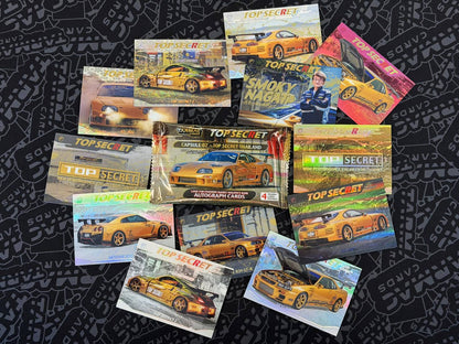 TopSecret - Tarmac Cards SINGE PACK - Capsule 02 - 4 cards