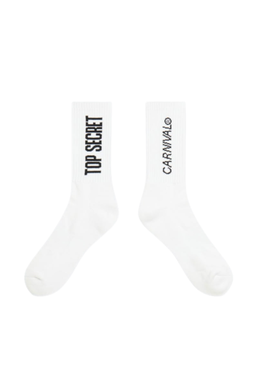 CNV X TOP SECRET: SOCKS WHITE