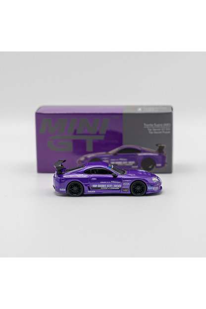 TopSecret - Model - Mini GT Supra 1:64 (Purple) A80 PU