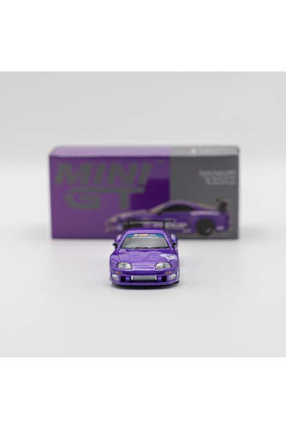 TopSecret - Model - Mini GT Supra 1:64 (Purple) A80 PU
