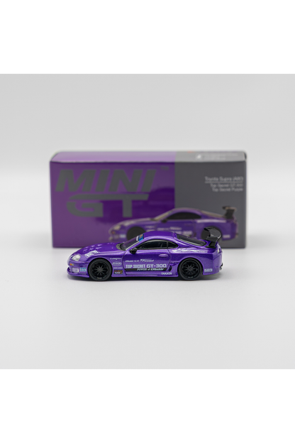 TopSecret - Model - Mini GT Supra 1:64 (Purple) A80 PU