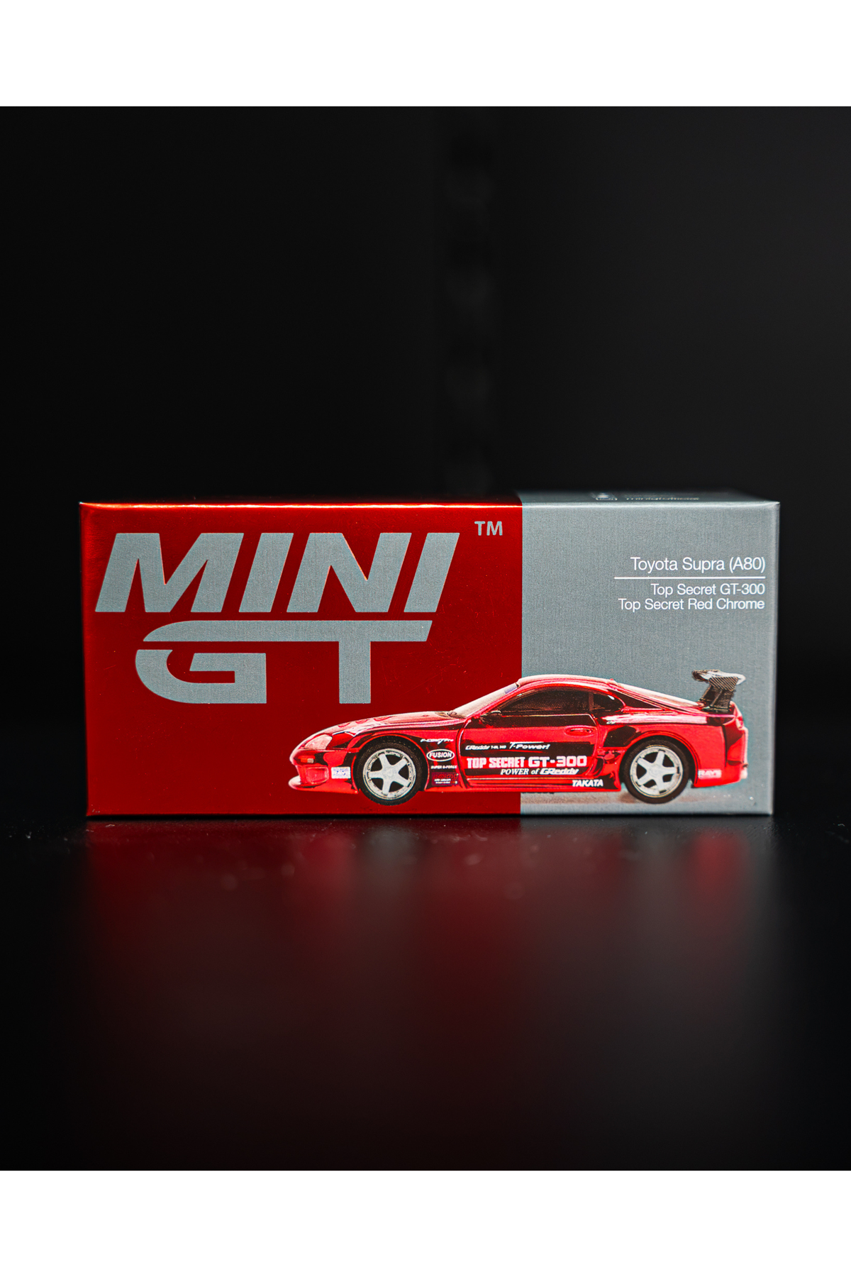 TopSecret - Mini GT Supra 1:64 (Red)