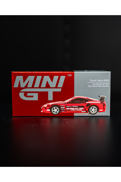 TopSecret - Mini GT Supra 1:64 (Red)