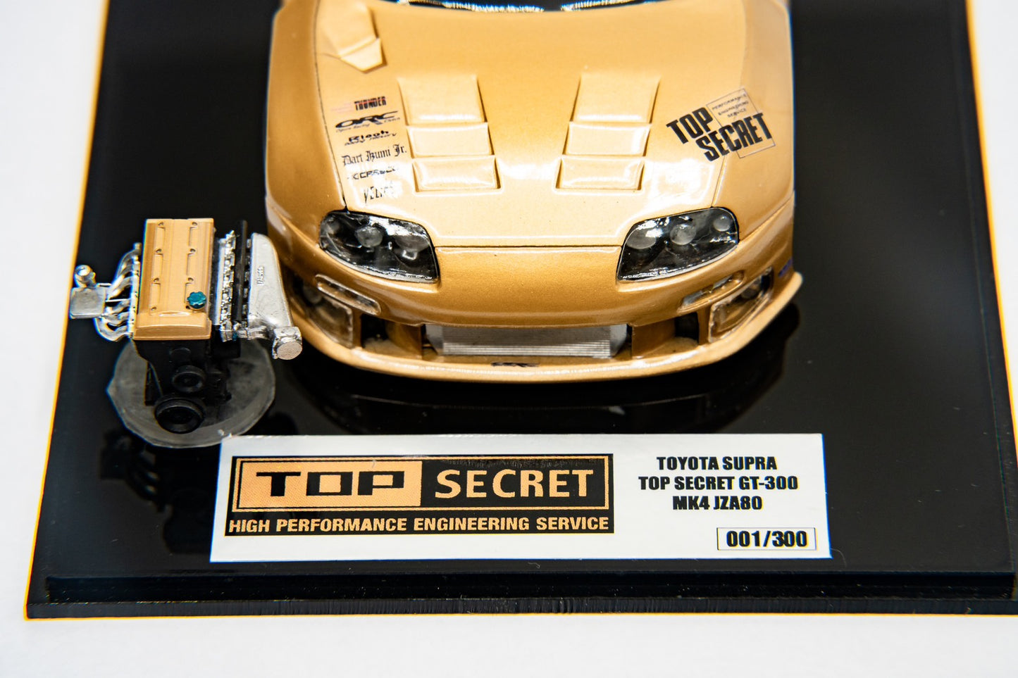 Top Secret Thailand - Supra MINI SD Model car with Engine - LIMITED EDITION