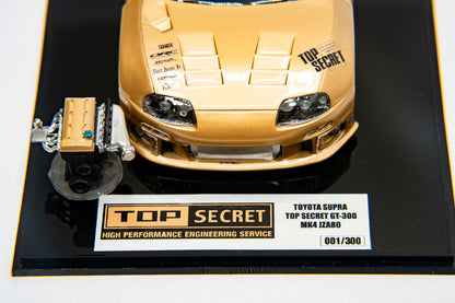 Top Secret Thailand - Supra MINI SD Model car with Engine - LIMITED EDITION
