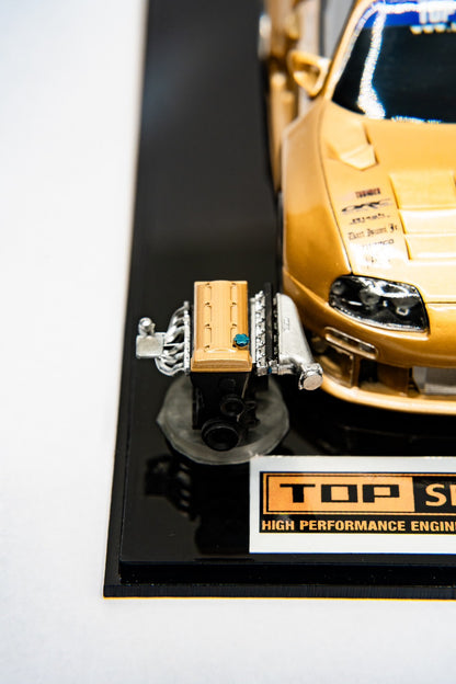 Top Secret Thailand - Supra MINI SD Model car with Engine - LIMITED EDITION