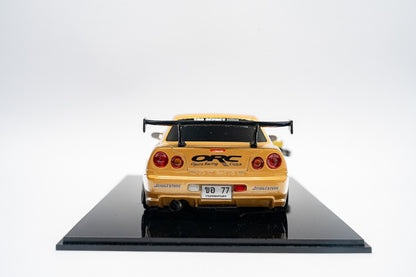 Top Secret Thailand - R34 MINI SD Model car with Engine - LIMITED EDITION