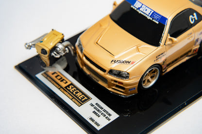 Top Secret Thailand - R34 MINI SD Model car with Engine - LIMITED EDITION