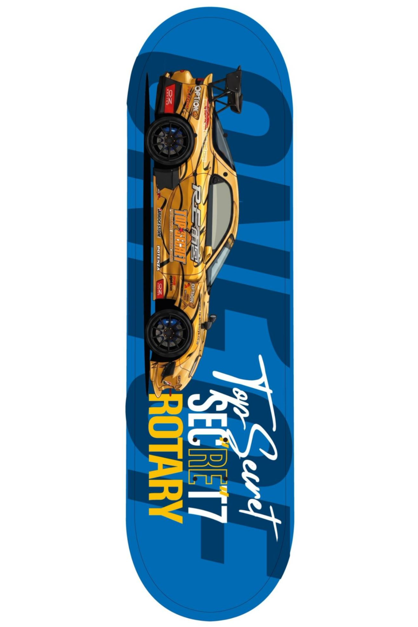 TopSecret Thailand - Skateboard / RX 7 Blue
