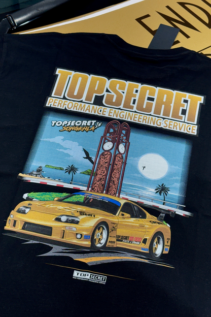 TopSecret - Songkhla T-Shirt Black (PRE ORDER)