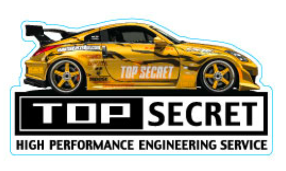 TopSecret Sticker Car - 350Z