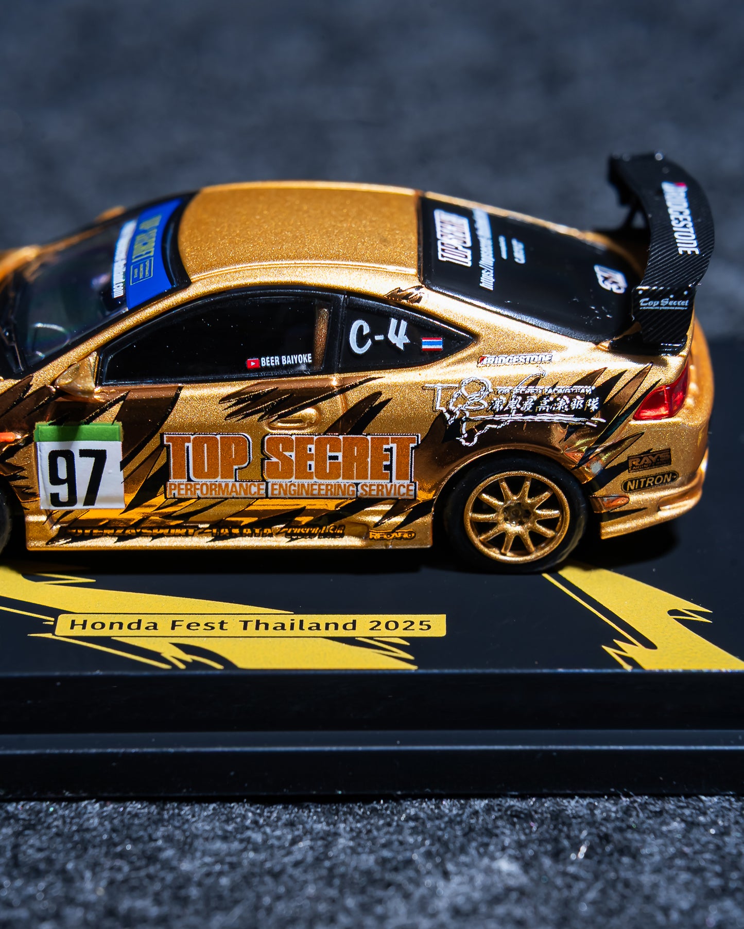 Top Secret Thailand - Honda Integra Type R (DC5) Model Car