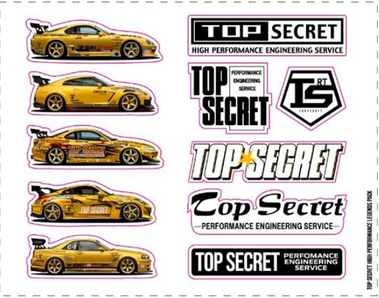 TopSecret Sticker Set – Top Secret Thailand