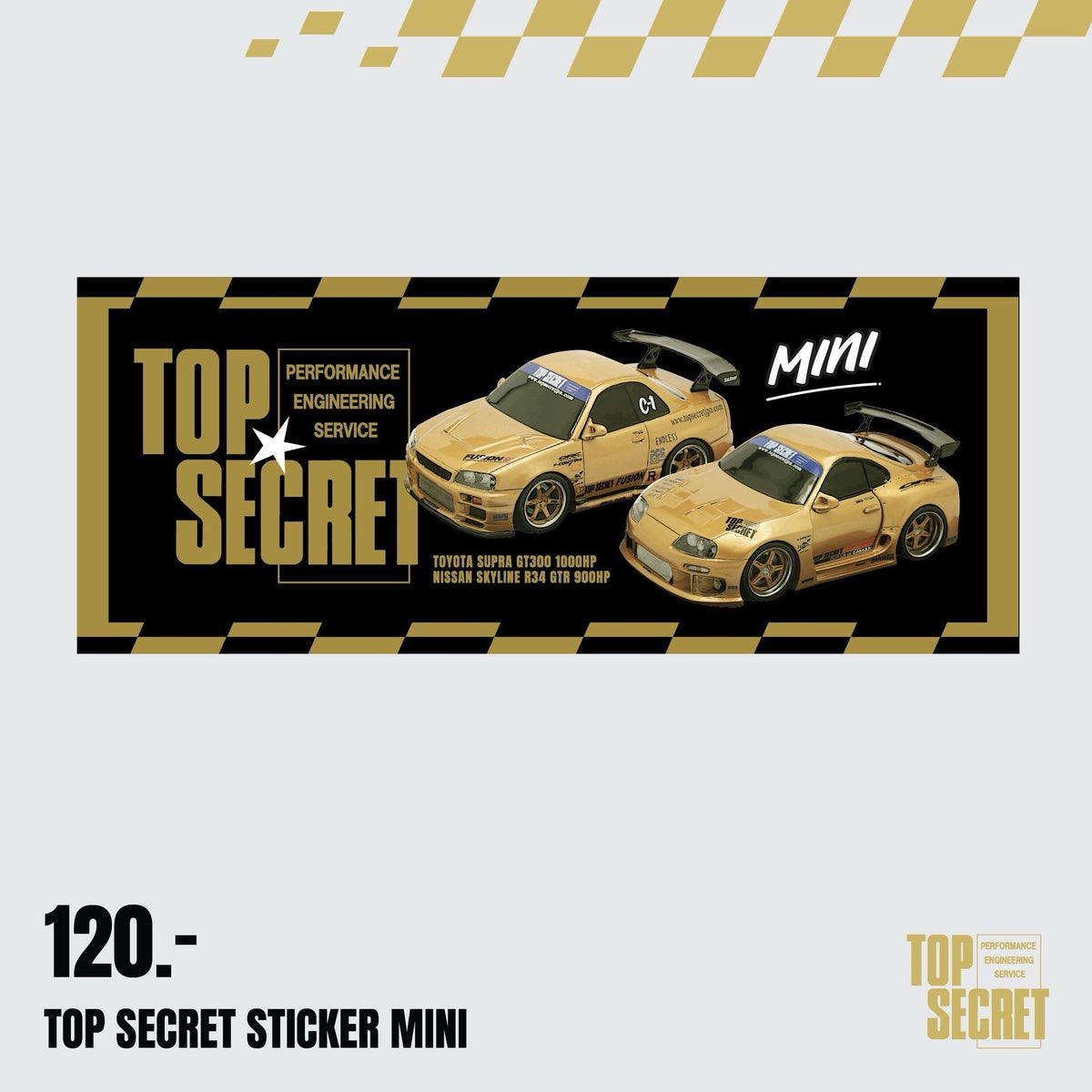 Top Sectret Sticker TopSecret - Sticker Mini – Top Secret Thailand