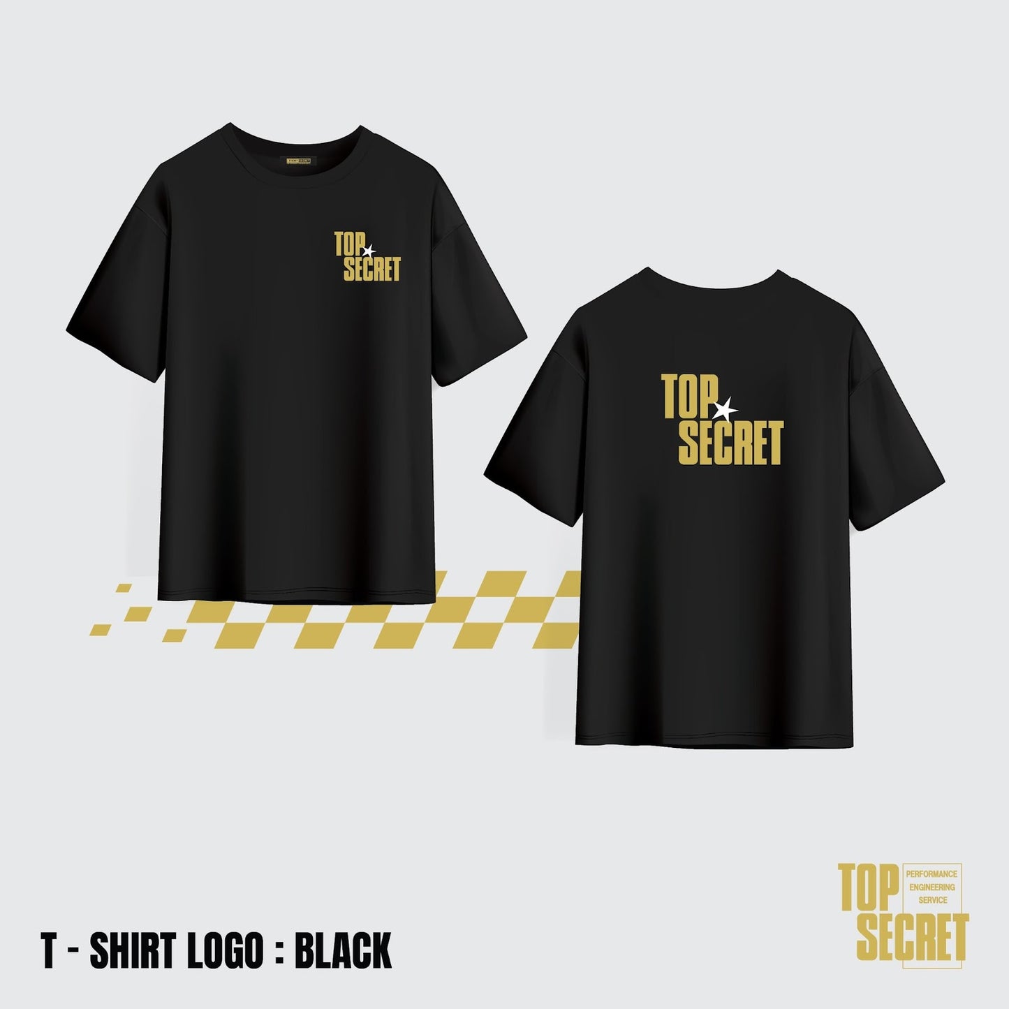 TopSecret - Basic T-Shirt - Black
