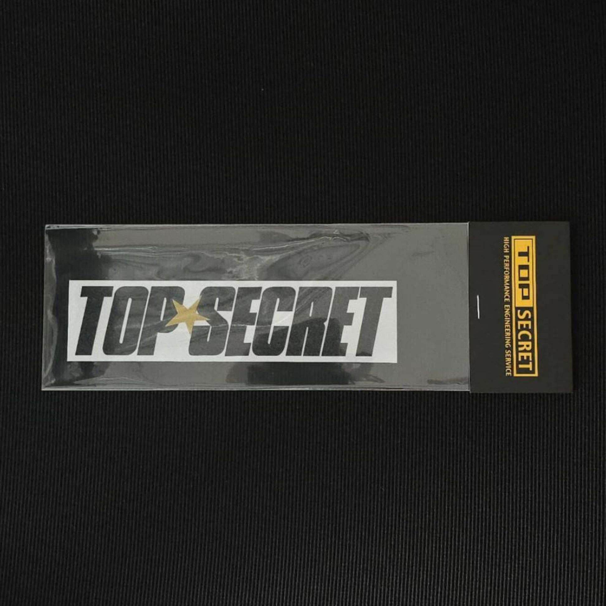 TopSecret - Black Sticker – Top Secret Thailand