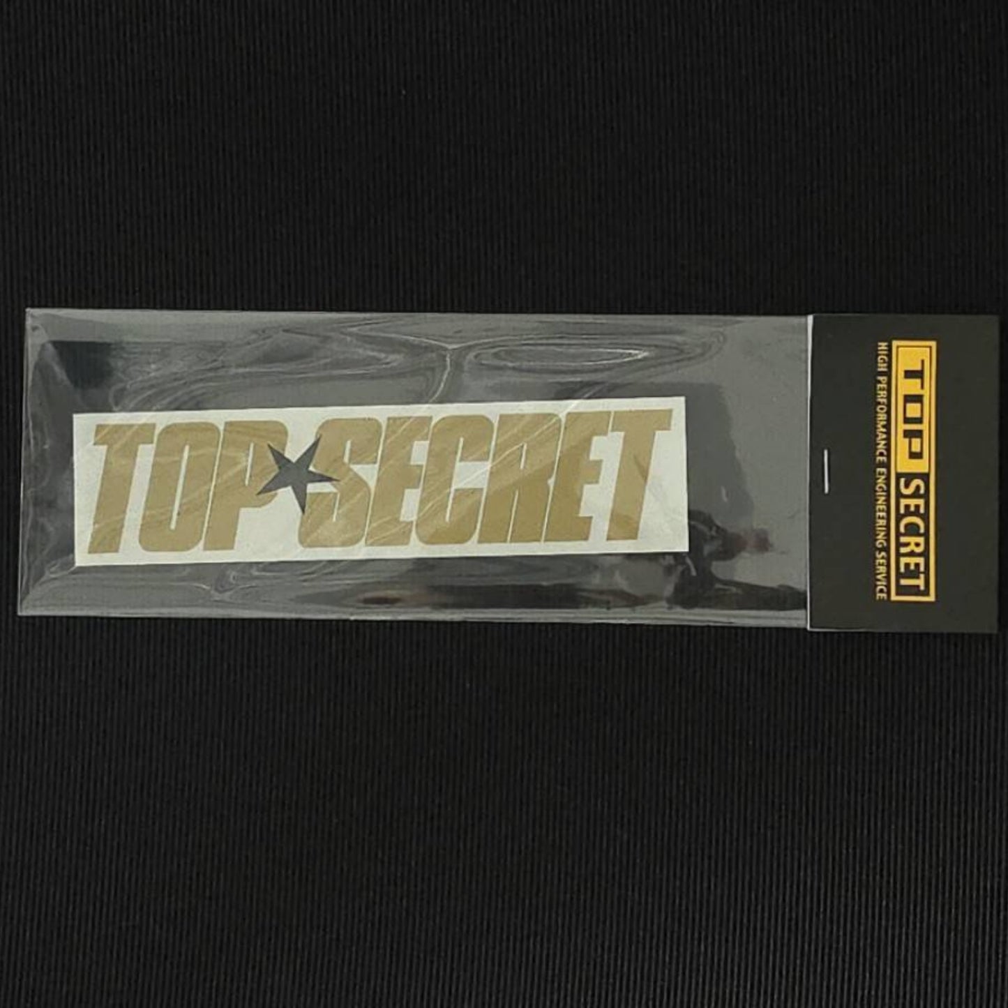 TopSecret - Gold Sticker