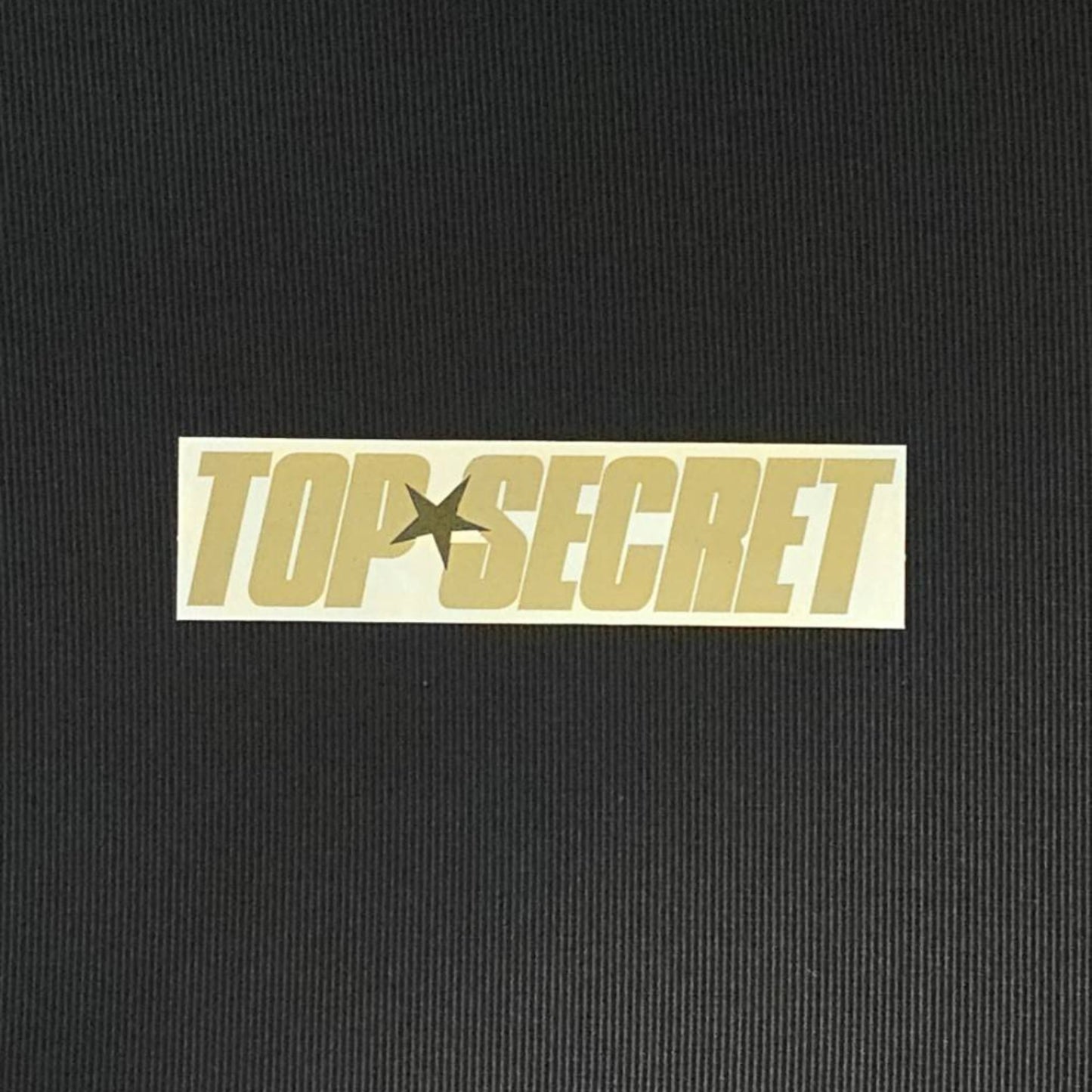TopSecret - Gold Sticker